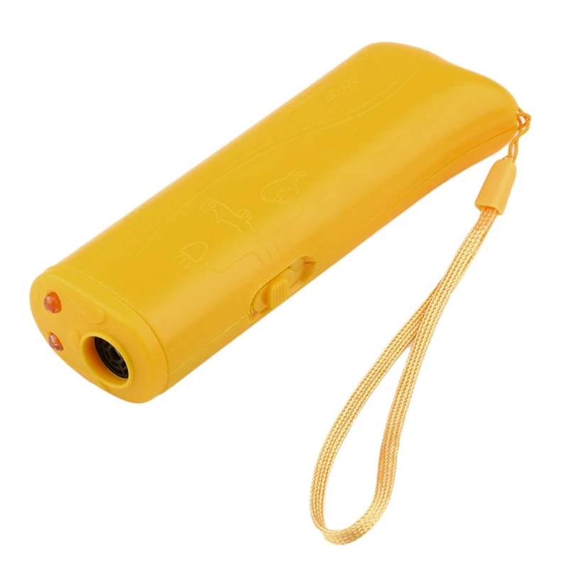 Goedkoop 1 stks Ultrasound Hond Training Repeller Controle Trainer Apparaat 3 in 1 Anti barking Stop Bark Deterrents Honden Huisdier training Apparaat