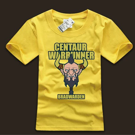 Centaur Warrunner t shirt DOTA 2 hero tee for youth