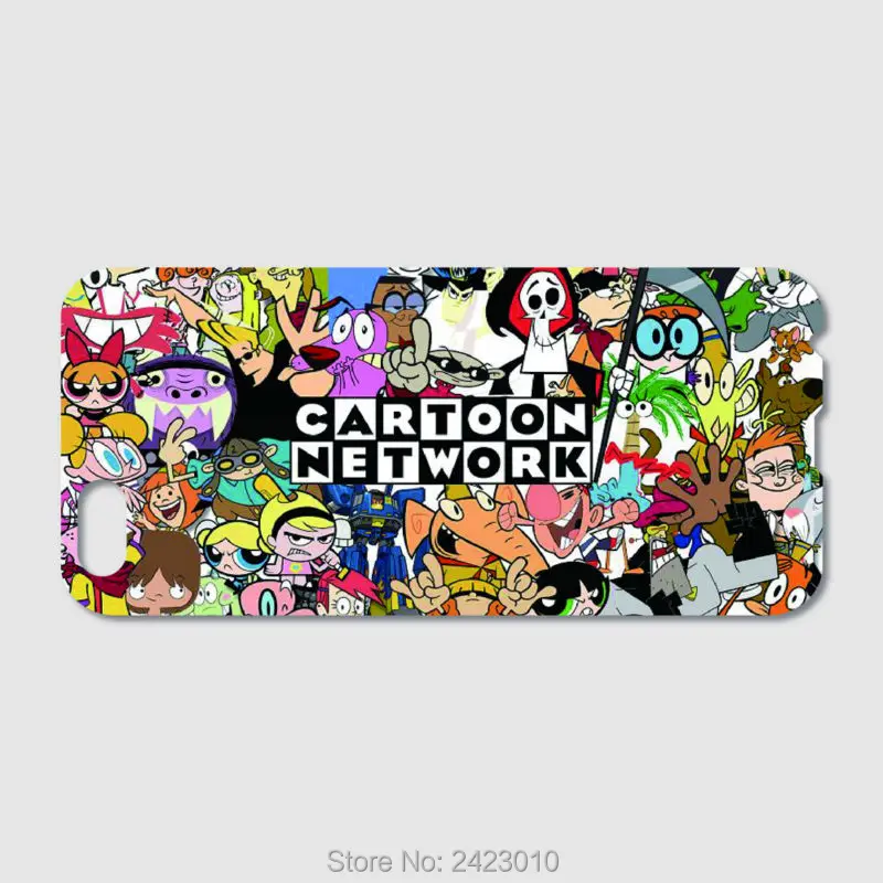 

Cell phone case For iPhone 6 6S 7 8 Plus X XS SE 5 5S 5C 4 4S iPod Touch 6 5 4 Hard PC Cartoon Network Mix Patterned Cover