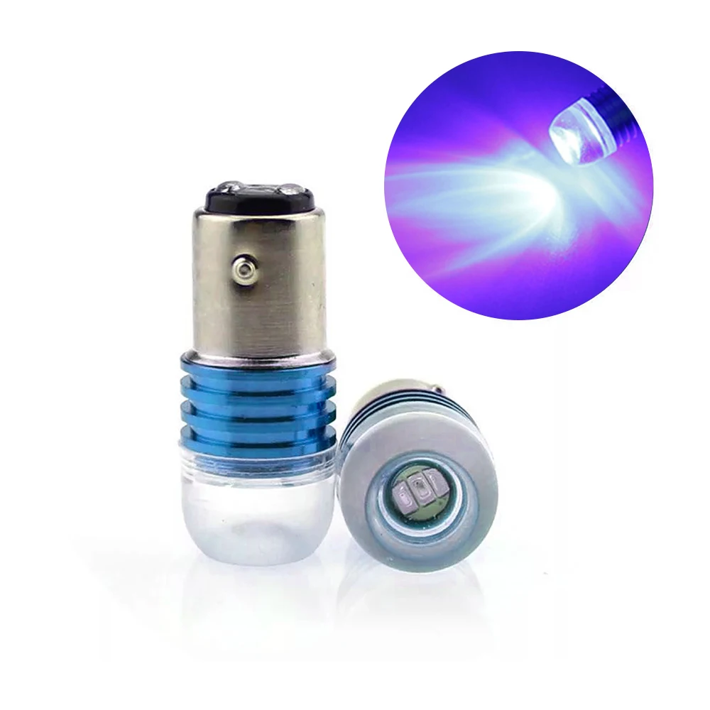 2шт Авто 1157 led BAY15D P21/5W Автомобильный светильник стоп-сигнал мигающий лампа DC12V