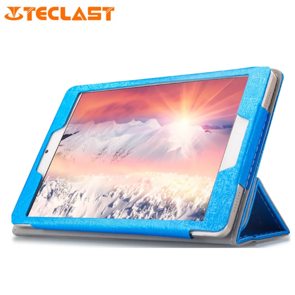 

Teclast 8 inch PU Leather Folio Cover Protective Tablet Case for Teclast P80 Pro tablets With buffered edges 4-corner protection