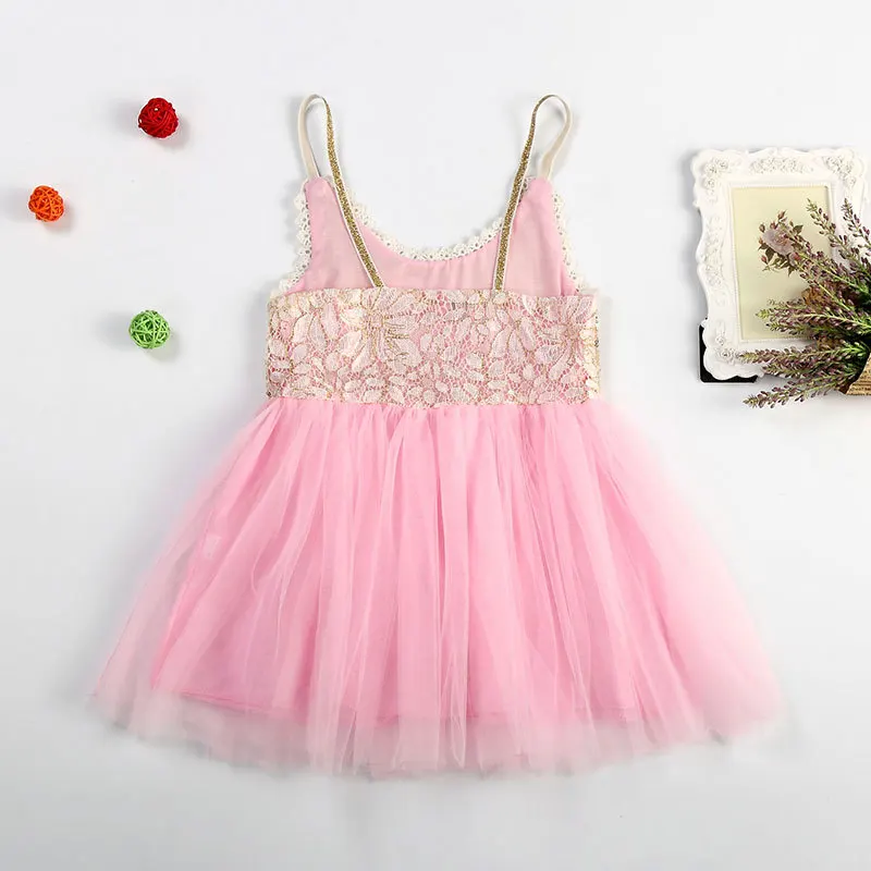 Toddler Baby Girl Dress Slip Sequins Fashion Kids Tutu Dress For