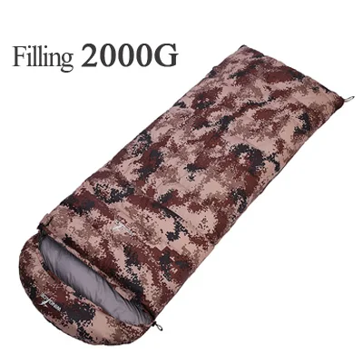 Fill 2000G 3000G 3500G 4000G sleeping bag winter hiking Duck down Camping Waterproof envelope Adult Sleep Bag couchage|sleeping bag sleeping bagdown sleeping bag - AliExpress