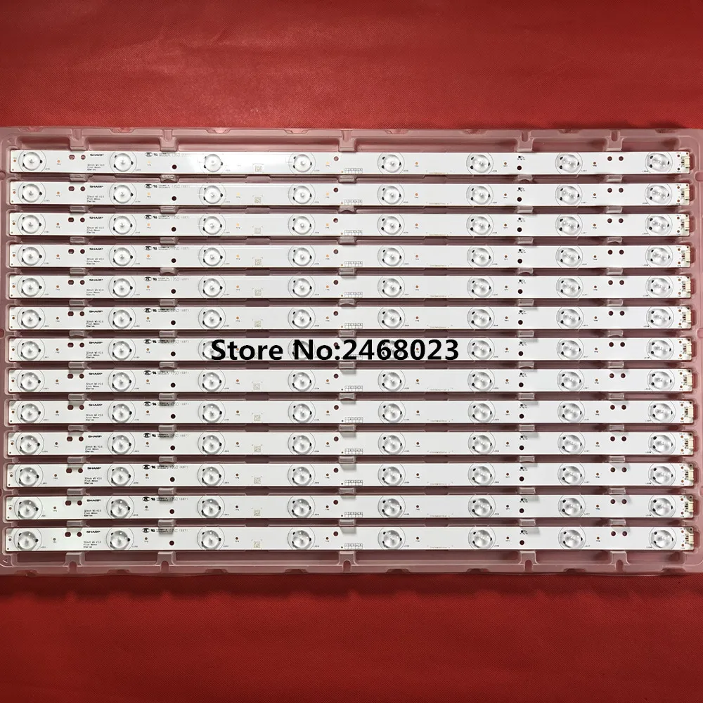 

1set=3pieces LED Backlight strip For L32F3300B E227809 C HX-S 94V-0 1 pieces=8 lamps
