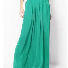 Женская длинная юбка в стиле знаменитостей пастельных конфетных цветов, плиссированная юбка размера плюс для женщин, юбки синего, зеленого, розового, красного цветов