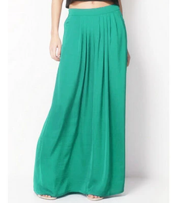 pastel long skirt