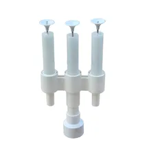 Три Насадки ручной электростатическое порошковое покрытие пистолет-распылитель электрод держатель костюмы для Gema opti пистолеты