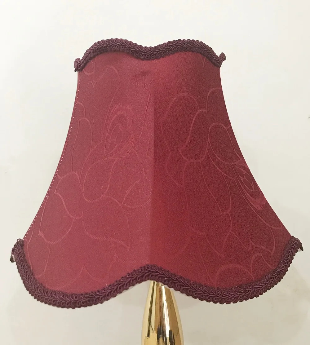 Lamp shade for table Abstract flower Pattern Textile Fabrics