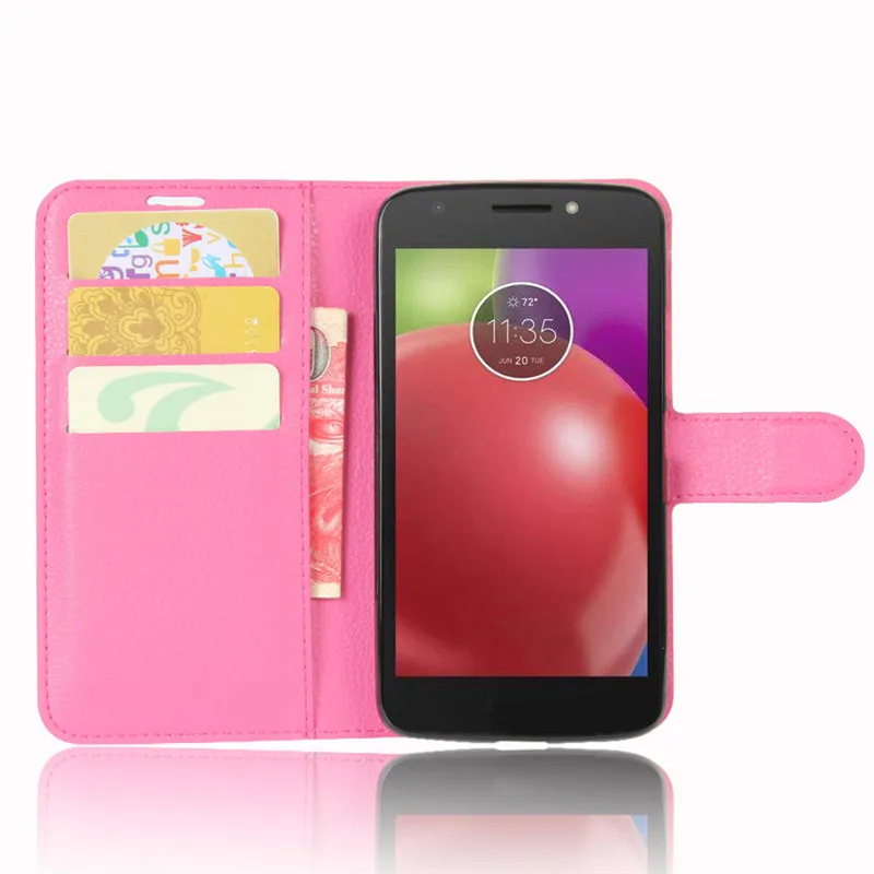 For Motorola Moto E4 Case Moto E4 Cover 5.0 inch PU Leather Wallet Cover Case For Motorola Moto E 4th Gen Phone Case Flip Bag (40)