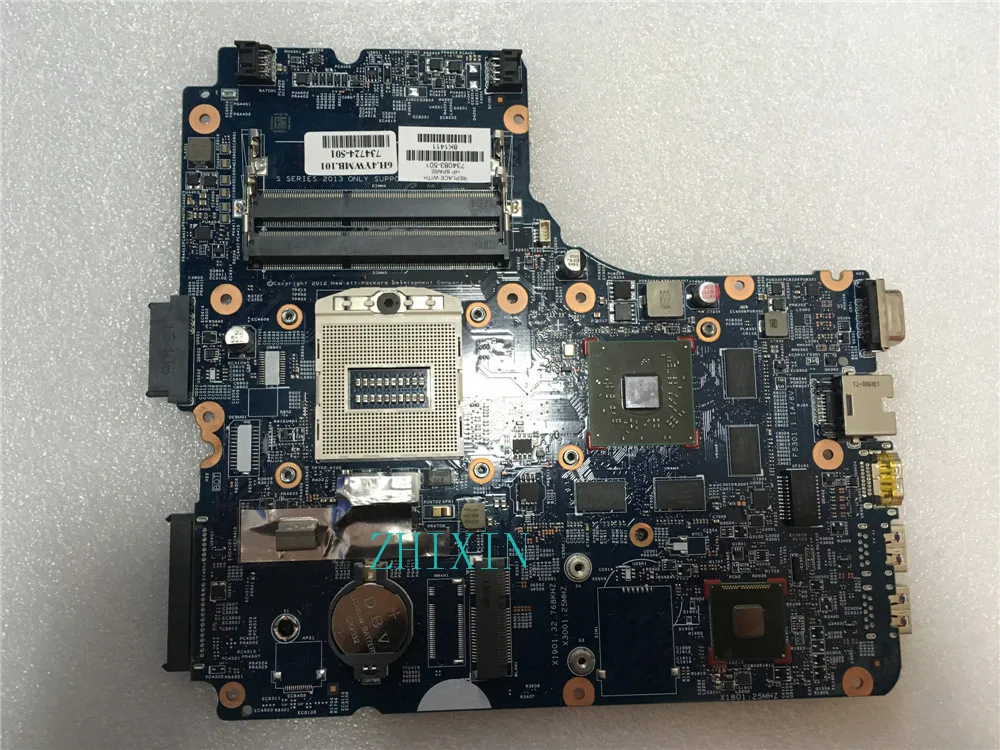 Материнская плата yourui 734083 001 501 601 для ноутбука HP 450 Probook G1 470 440 DDR3