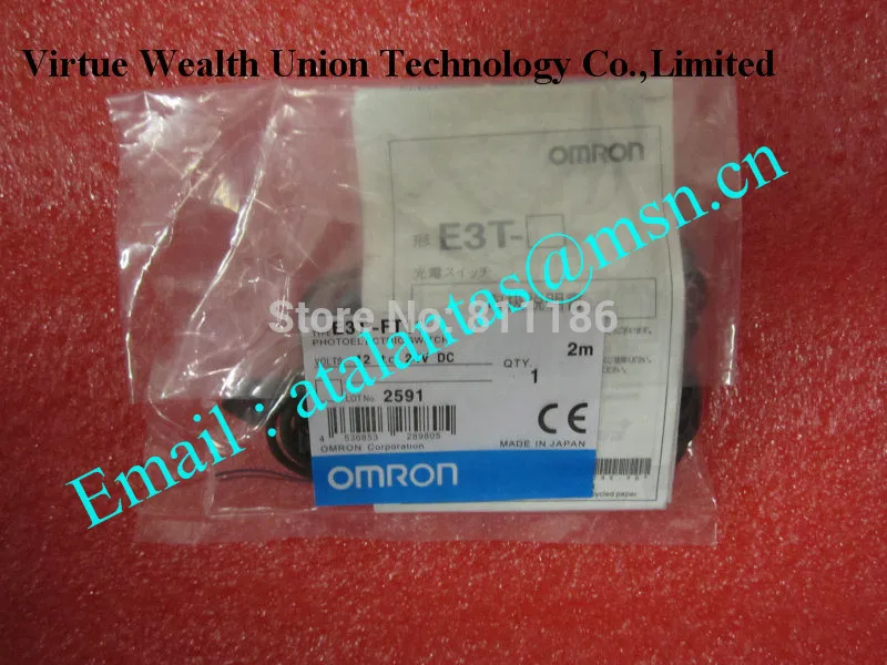 

1pcs/lot  E3T-FT11 Photoelectric switch is new in stock.