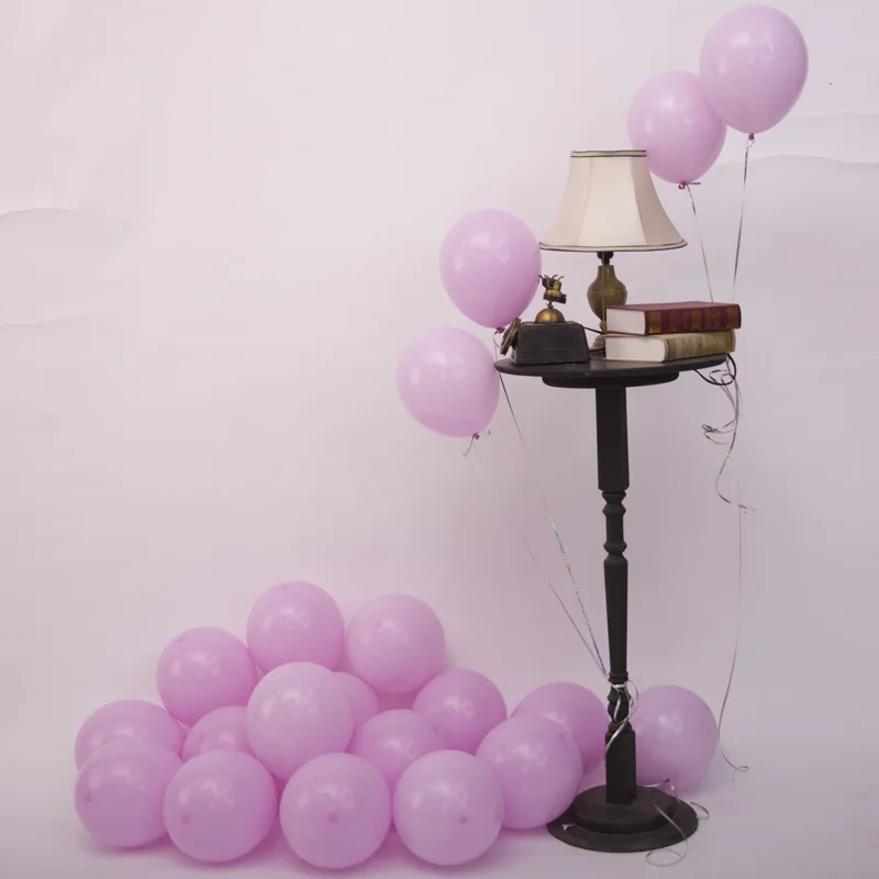 10 шт. 10 дюймов светильник Цвет Haze голубого и розового цвета, латексные шары для самодельный шар моделирования, хороший подарок на день рождения, свадьбу, вечерние украшения