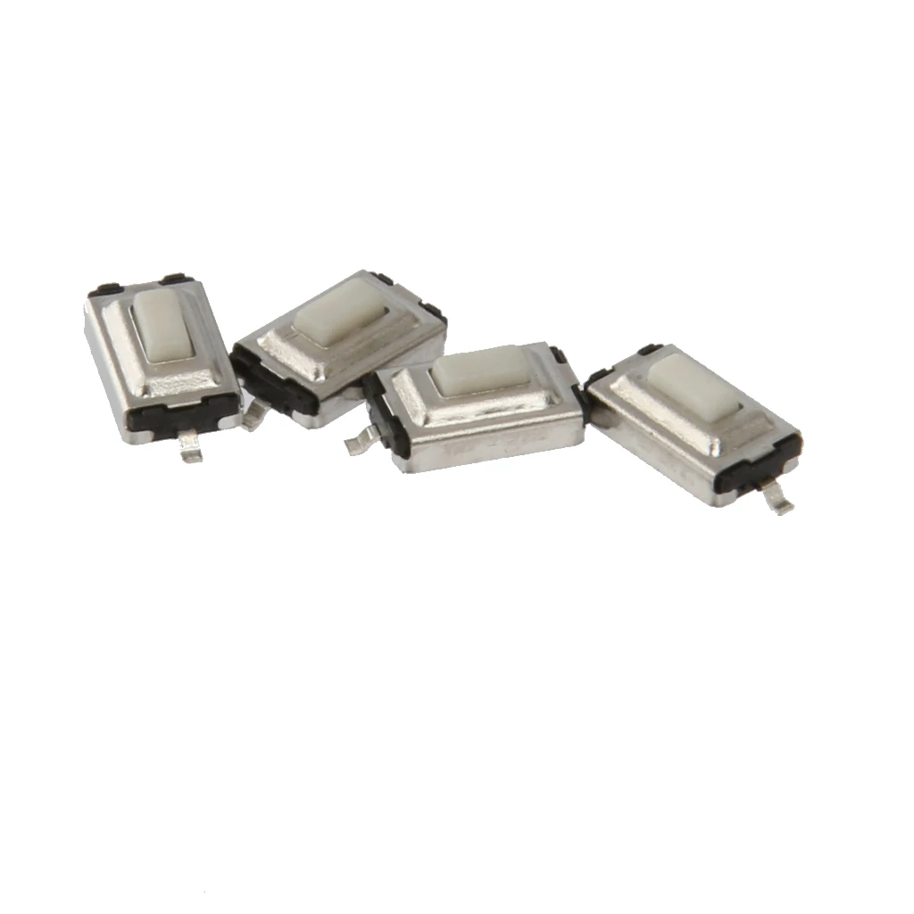 Generic 3X6X2.5mm Tactile Push Button Switch Tact Switch Micro Switch SMD Pack of 100