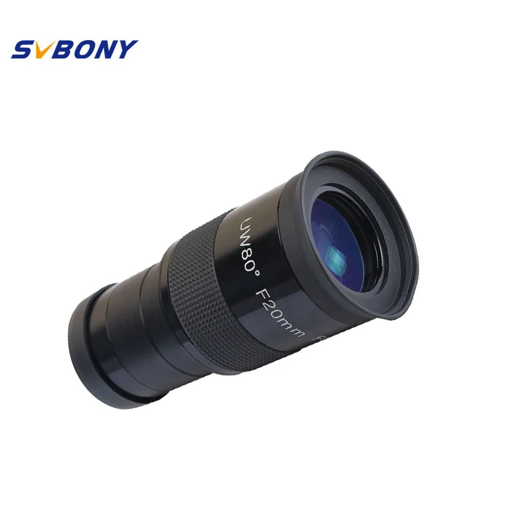 SVBONY 2 inch Eyepiece F20mm Ultra Wide Angle 80 Degree UW80 for
