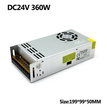 

Regulated Switching Power Supply DC24V 14.6A 350W SMPS Transformer 110V 220V AC-DC 24V Power Supplies For CNC