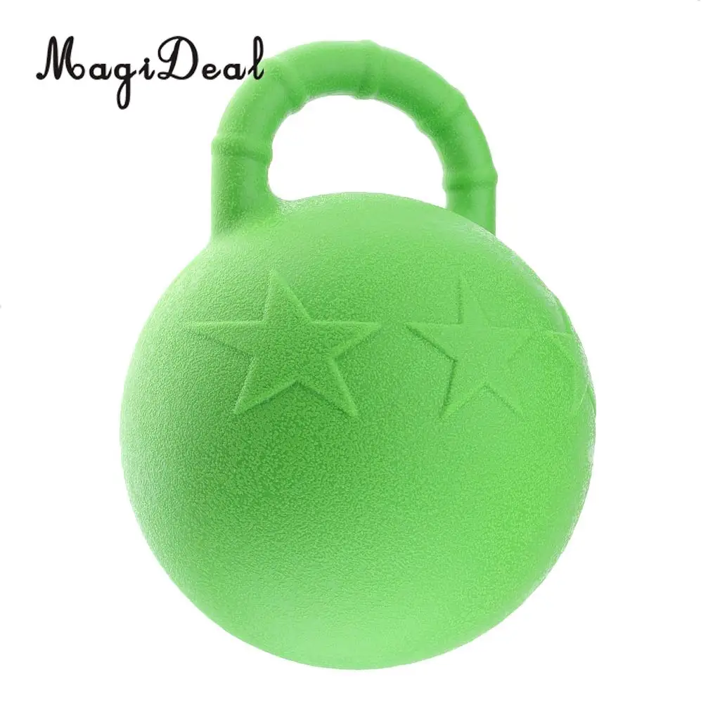 MagiDeal Horse Toy Game Ball with Apple Scent Pet Joy Fun Horse Stable