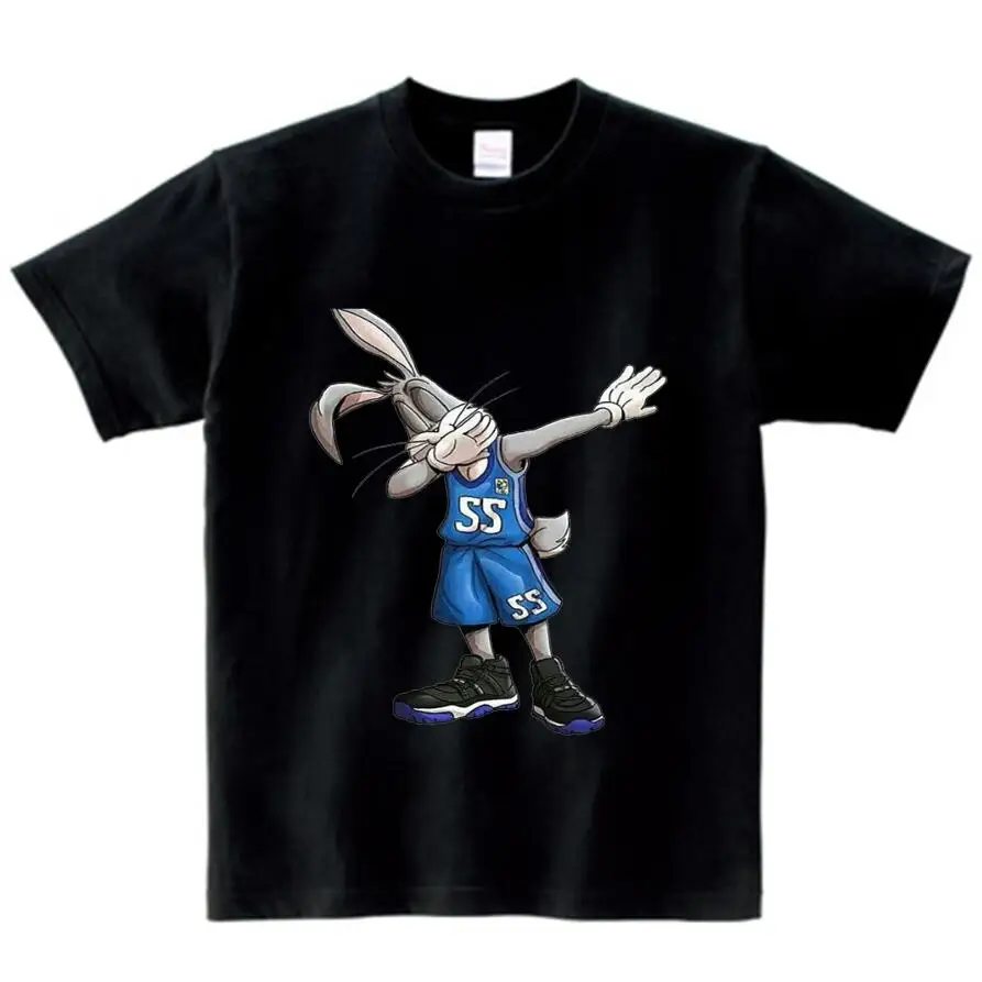 black childreT-shirt Вытирая Marie Наруто Смешные футболка для мальчика Повседневное мужские футболки стильная футболка с изображением персонажей видеоигр даб Дэнс футболки 2-15 лет дети верхняя одежда NN - Цвет: black childreT-shirt