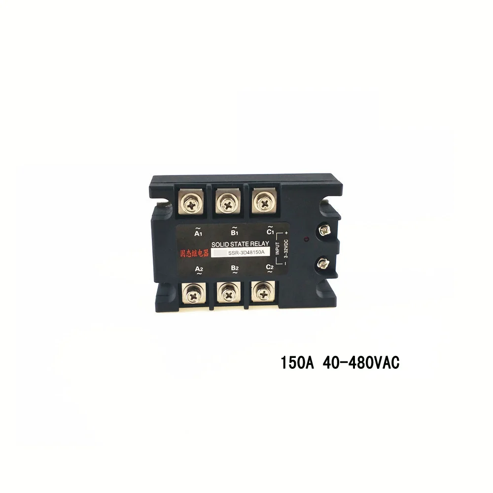 Three phase solid state relay 150a 480vac zero crossing normally open