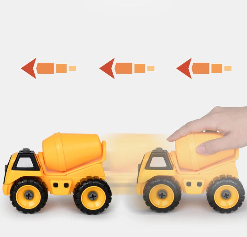 DIY сборка инженер игрушка автомобиль строительные блоки для автомобилей детей