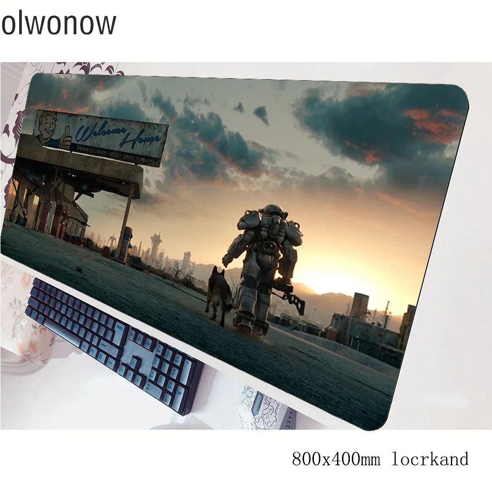 Игровой коврик для мыши fallout игровой 800x400x3 мм большой гаджет аксессуары ноутбуков