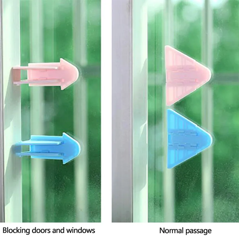 

1 Pcs Baby Anti-falling Safety Door Lock Sliding Door Window Wardrobe Stopper Safety Protection Window Stopper