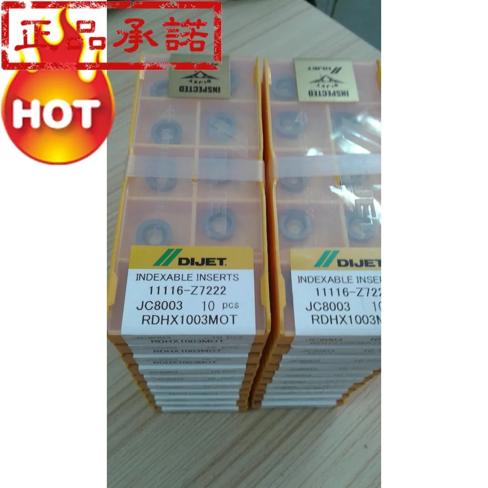 

RDHX1003MOT JC8003 Authentic, Japan DIJET CNC blade turning tools carbide inserts