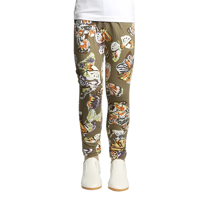 Fashion Cotton Baby Girls Leggings Printed Children Pants Colorful Kids Trousers Spring and Autumn For Height 80-140cm Fashion Cotton Baby Girls Leggings Printed Children Pants Colorful Kids Trousers Spring and Autumn For Height 80-140cm