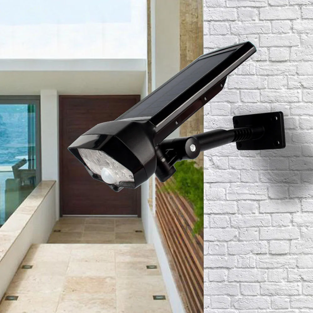 

16 LEDs Corridor Eco-friendly Solar Powered Garden Ultra Bright Body Induction Safety Road Outdoor Wall Lamp Patio Emergency