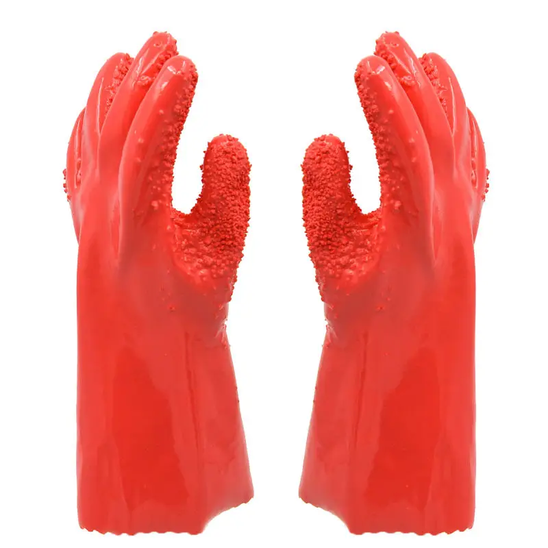 FHEAL High Quality Home Use Potato Gloves Kitchen Magic Anti-skidding Vegetable Peeling Gloves Cleaning Brush Kitchen Tool (9)