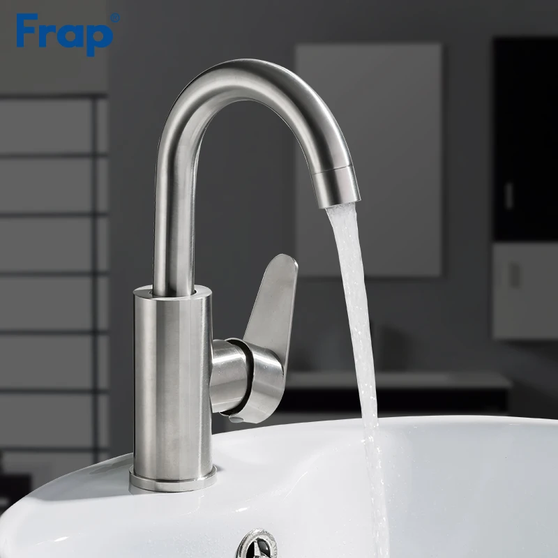 

FRAP Basin Faucets sink faucet tapware water tap mixer stainless steel bathroom sink basin mixer tap basin saving water griferia