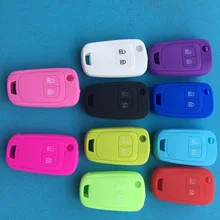 2 кнопки силиконовый чехол ключа дистанционного управления автомобилем чехол для Opel Astra J Corsa D Zafira C Mokka Insignia Cascada Karl Adam Meriva для Buick