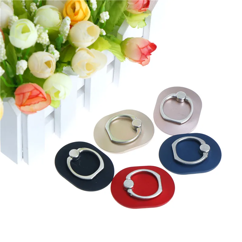 Finger Ring Holder 360 Degree Stand Luxury Plastic Finger Ring Mobile Phone Smartphone Stand Holder for IPhone Samsung Huawei