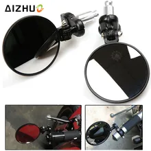 7/8'' 22MM Motorcycle Handle Grips Bar End Mirrors for DUCATI MONSTER 795 796ABS MONSTER 821 1100 1200 S MONSTER 820 scrambler