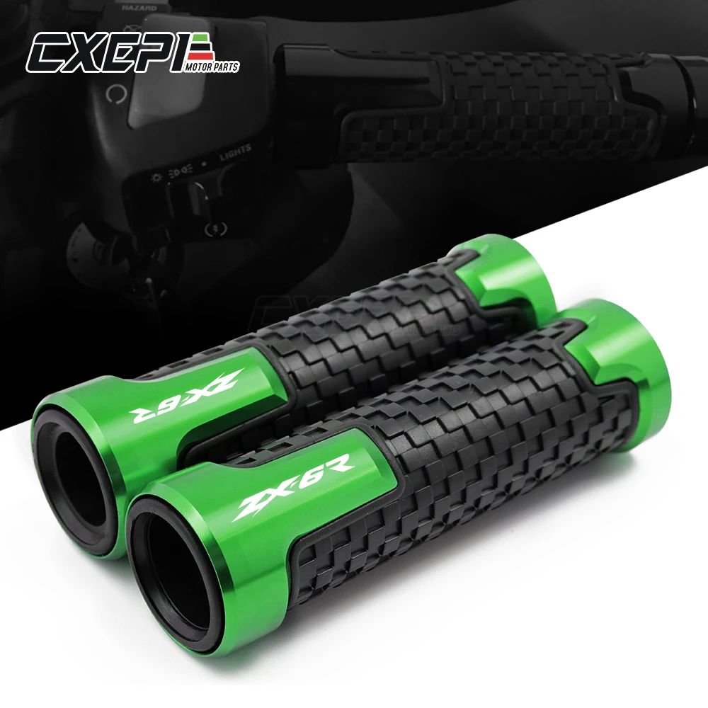 For KAWASAKI ZX6R 636 ZX 6R 2007 2017 2018 2019 Motorcycle handlebar grips handle grips racing handlebar Accessories|Grips| - AliExpress