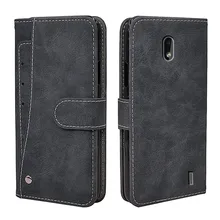 Luxury Wallet Case For Nokia 2.2 2.3 3.2 4.2 6.2 7.2 1.3 5.3 8.3 2.4 3.4 Case Vintage Flip Leather Business TPU Silicone Cover