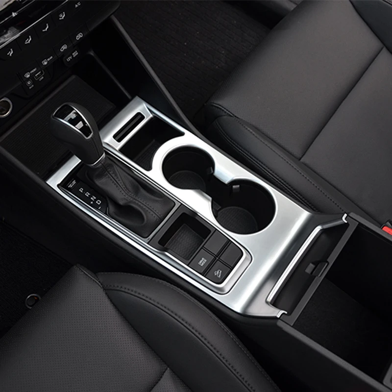 

For Hyundai Tucson accessories 2015 2016 2017 2018 ABS Interior Water Cup Holder Frame Cover Decoration Trim Sticker Car Styling