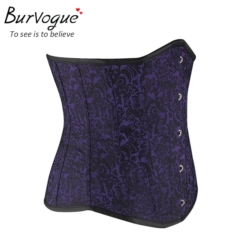 Корсет Burvogue женский со стальными косточками корсет под грудью Добби для