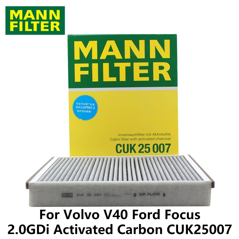 MANN FILTER Car Cabin Filter For Volvo V40 2.0 Ford Focus 1.6 2.0GDi