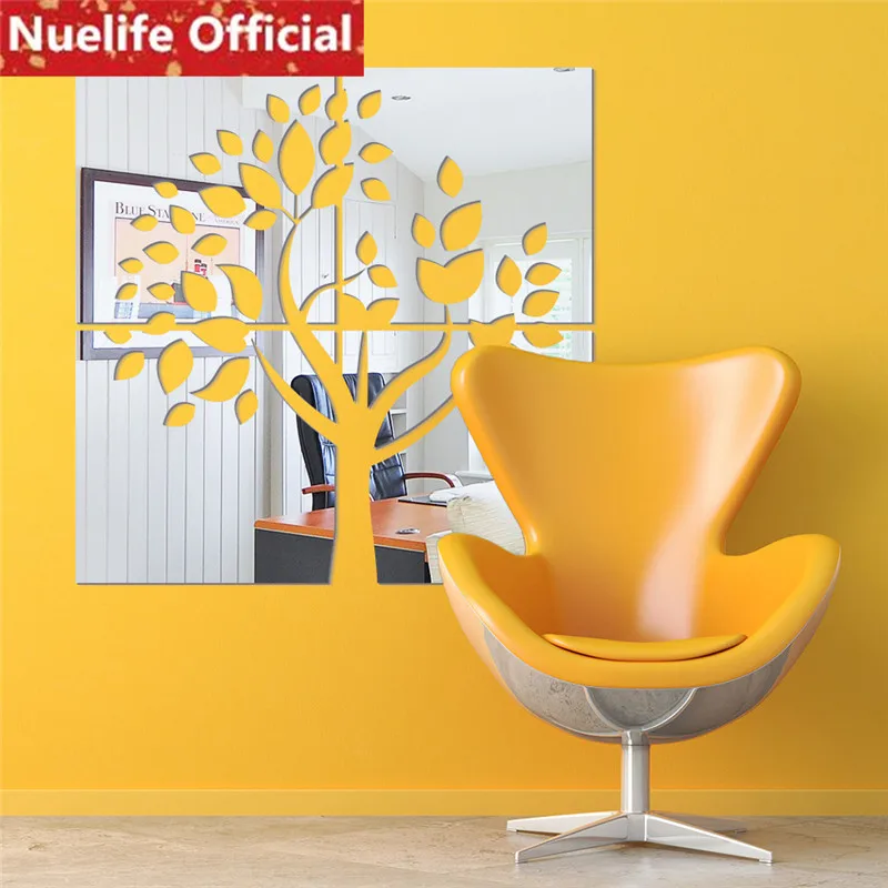 شجرة كبيرة مربع مزيج الاكريليك ملصقات للمرايا المعيشة غرفة نوم مكتب متجر أريكة زخرفة خلفية ملصقات جدار N3 شجرة كبيرة مربع مزيج الاكريليك ملصقات للمرايا المعيشة غرفة نوم مكتب متجر أريكة زخرفة خلفية ملصقات جدار N3