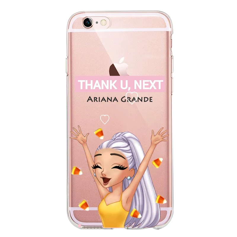 Чехол с надписью «God Is A Woman Thank U Next Ariana Grande» для iPhone 6S 6 7 8 plus x XR 11Pro MAX Ciciber чехол для телефона Fundas Fashion Nova - Цвет: TPU