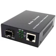1pcs/lot Gigabit Ethernet Media Converter, RJ45 to 1000Mbps SingleMode SC Fiber sfp port GPON/OLT media converter/transceiver  