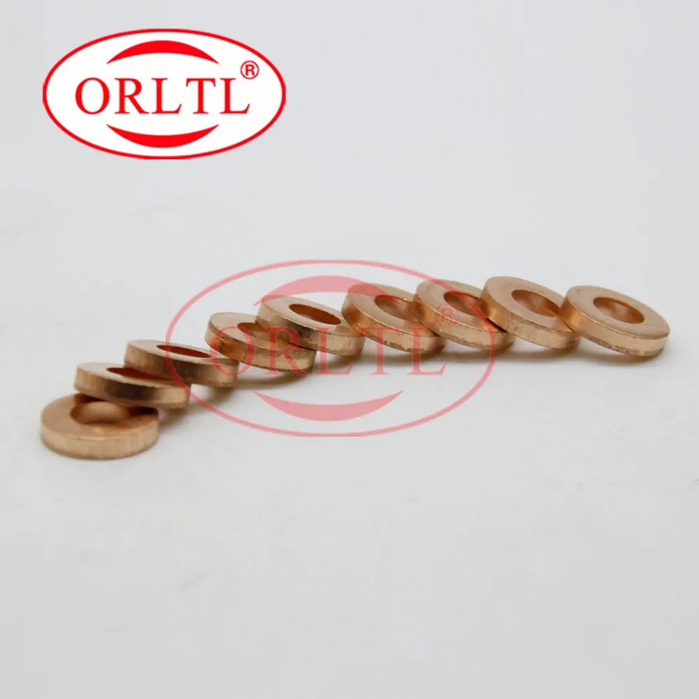 

30 PCS ORLTL 9001850C Common Rail Injector Nozzle copper washer 9001-850C and injection copper ring thickness=3mm 9001 850C