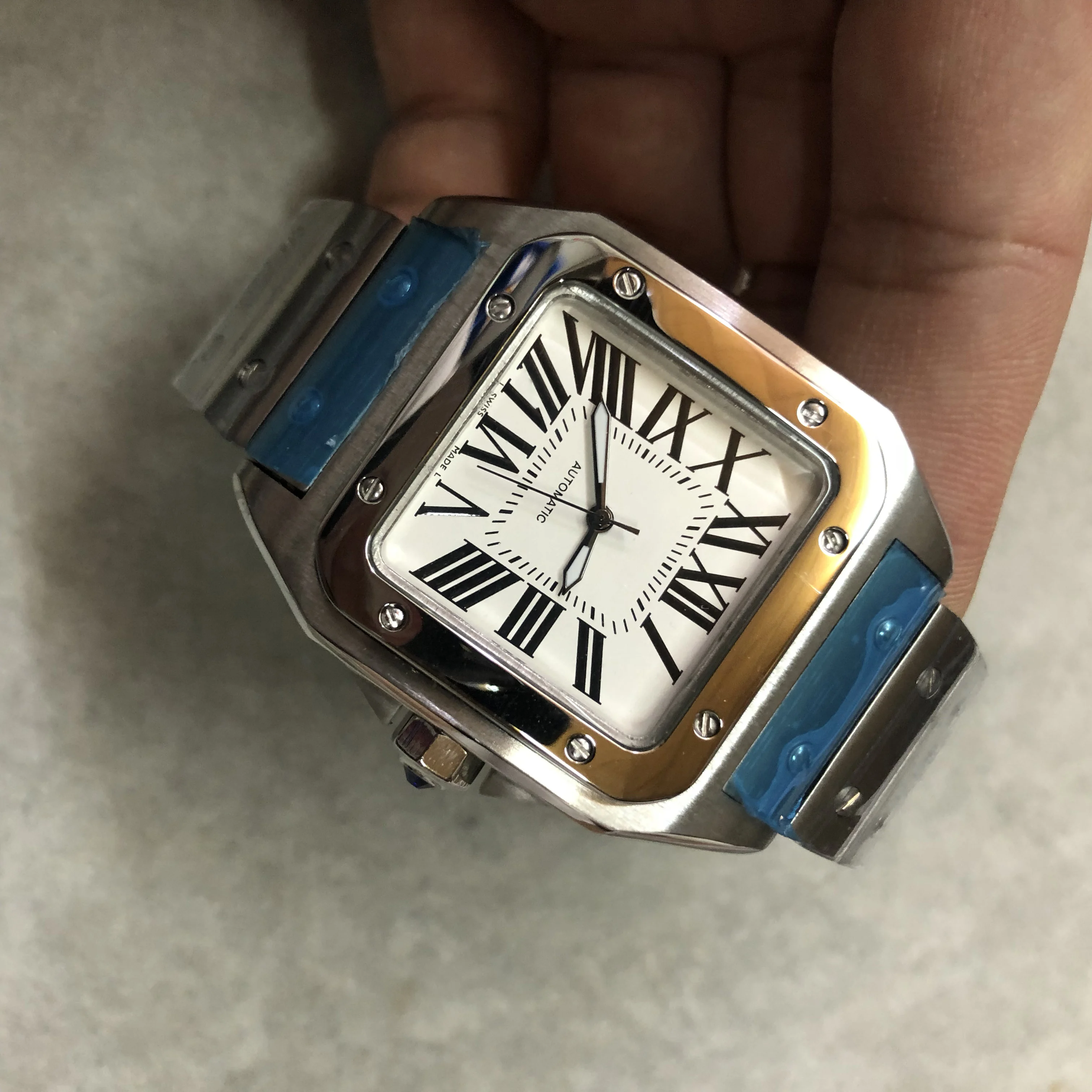 2019 أزياء hotSales الرجلين لهجة الفولاذ المقاوم للصدأ ووتش التلقائي الميكانيكية ووتش فضة حالة الرجال الرياضة الصلب المشبك الرجال ساعة اليد 2019 أزياء hotSales الرجلين لهجة الفولاذ المقاوم للصدأ ووتش التلقائي الميكانيكية ووتش فضة حالة الرجال الرياضة الصلب المشبك الرجال ساعة اليد