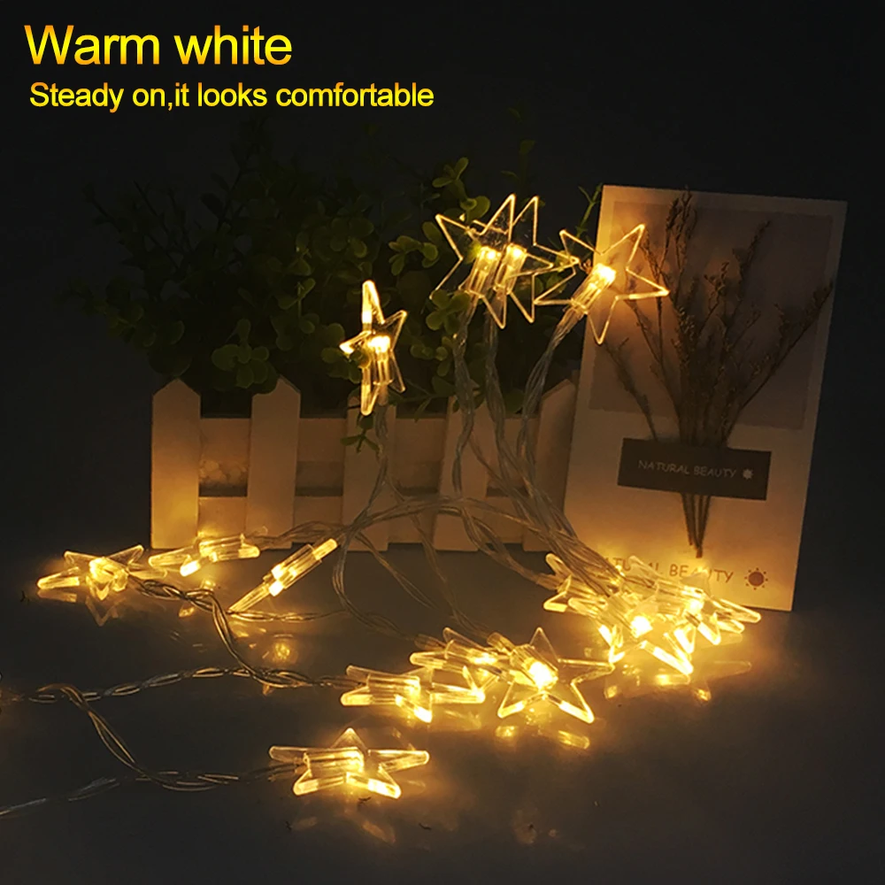 USB LED string Fairy light 2M 20LEDs Star Ball Holiday lighting string garland Christmas light Party Wedding decoration