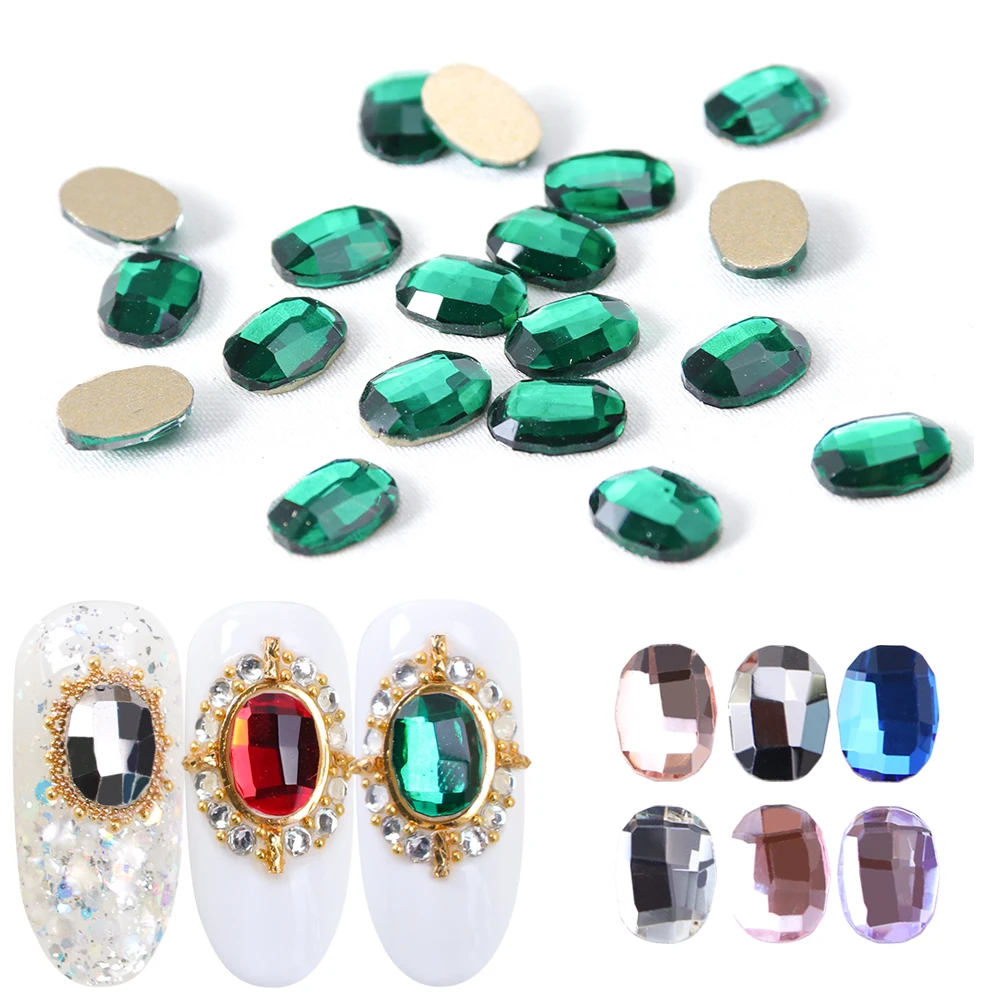 10 قطعة البيضاوي 3D مسمار الراين كريستالة بظهر مسطح لامعة ستراس حُليات المجوهرات مضلع جوهرة مانيكير مسمار الفن الديكور JI1010 10 قطعة البيضاوي 3D مسمار الراين كريستالة بظهر مسطح لامعة ستراس حُليات المجوهرات مضلع جوهرة مانيكير مسمار الفن الديكور JI1010