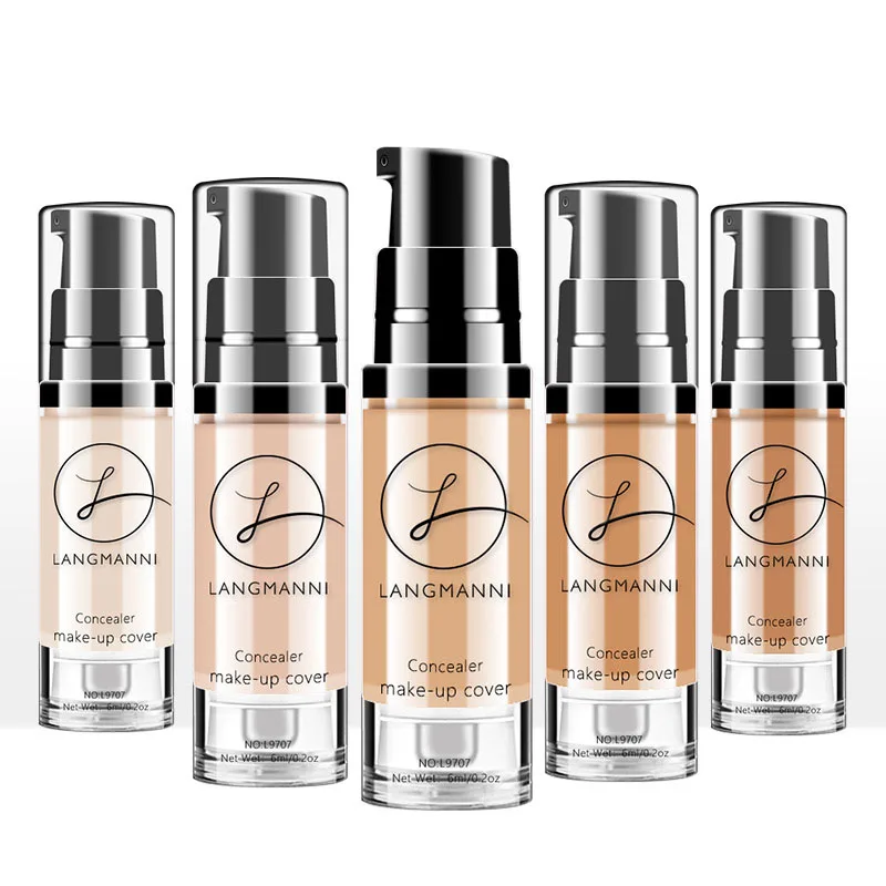 Foundation Base Makeup Professional Face Matte Finish Liquid Make Up Concealer Cream Waterproof Natural Cosmetic liquid