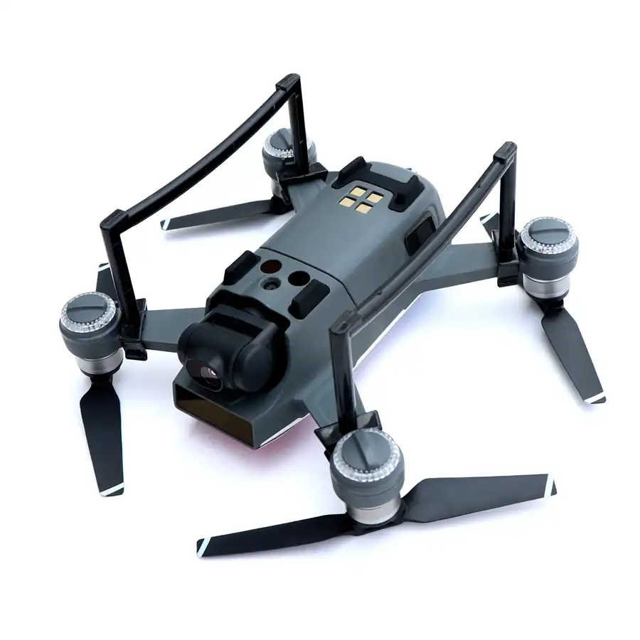 Шасси для DJI Spark Drone 2,5 см Высота 9 г вес 2 цвета серый и черный розничная посылка расширитель протектор - изображение