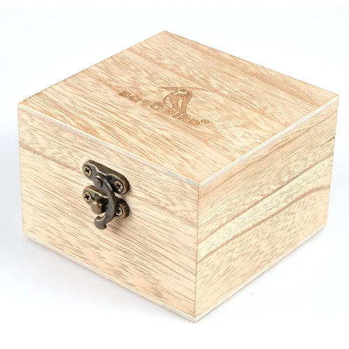 Бобо птица корпуса часов деревянном квадратном и круглые бамбука Коробки часы ювелирные изделия Подарочная коробка saat kutusu индивидуальный логотип - Цвет: buckle wood box A07