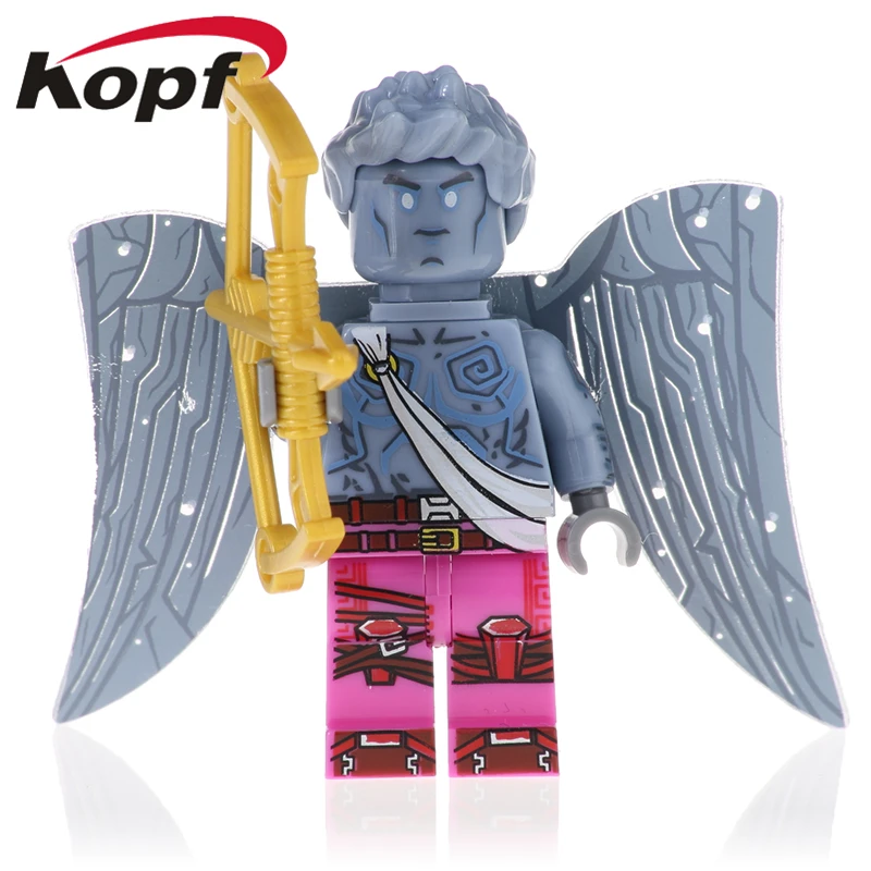 

Single Sale Legoed Building Block Fortnight With Weapon Red Knight Love Ranger Figures Doll Collection For Children Toys XH 1027