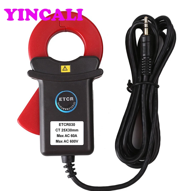 

Fast Shipping ETCR030 Digital Precision Clamp Leakage Current Sensor Current Clamp Sensor Range 0.00mA~60.0A
